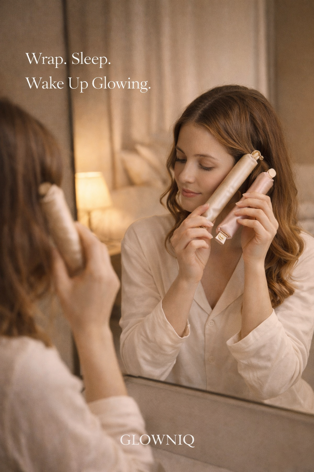 SilkWave™ Locken-Set ohne Hitze – Haarschonendes Styling über Nacht | Glowniq