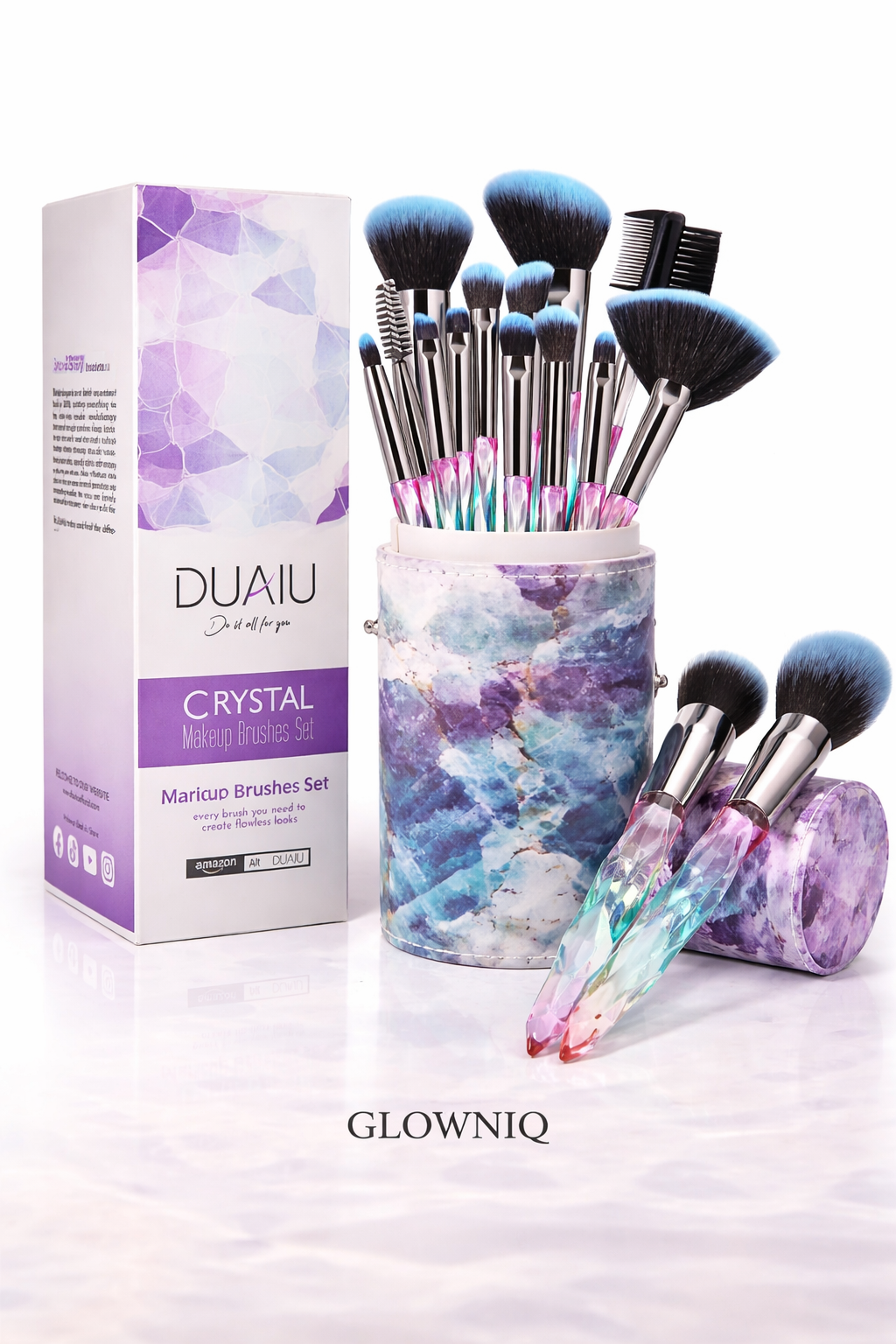 GLOWNIQ™ LUMINA Kristall-Pinselset