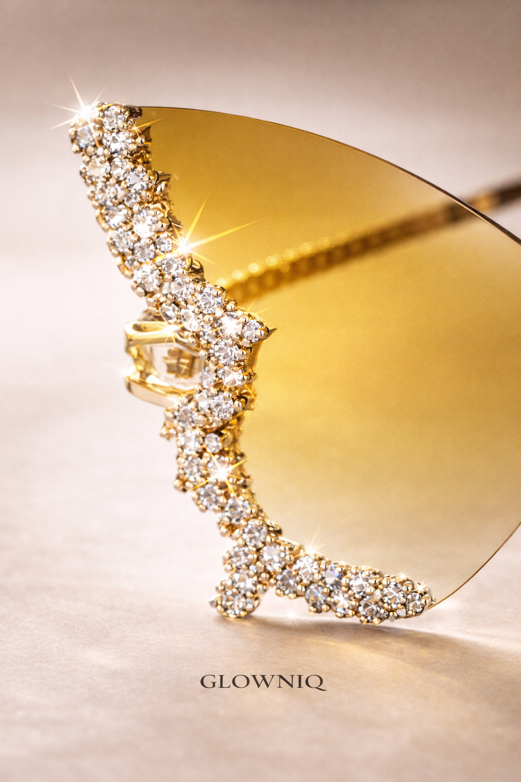 GLOWNIQ™ Aurora Diamant-Schmetterlings-Sonnenbrille