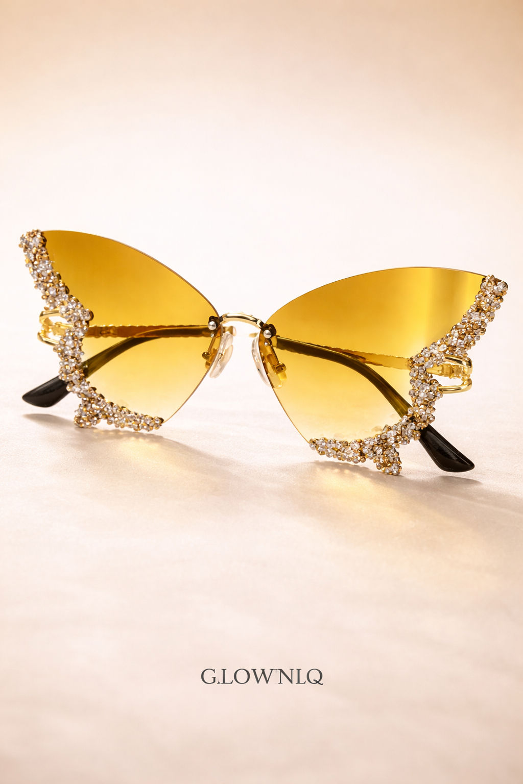 GLOWNIQ™ Aurora Diamant-Schmetterlings-Sonnenbrille