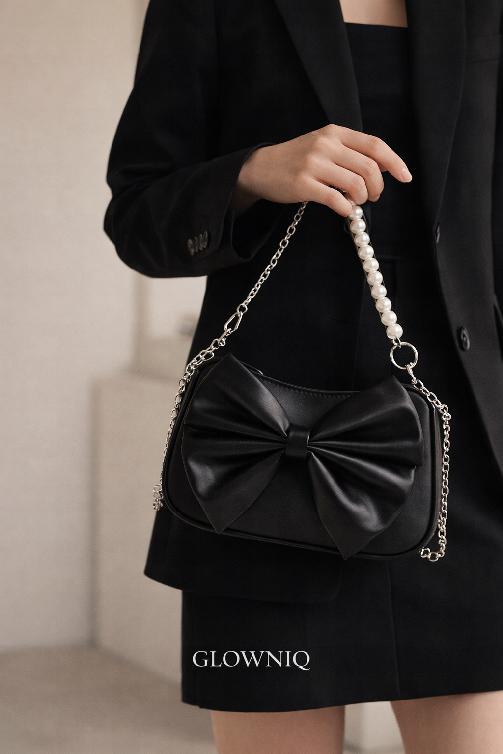 GLOWNIQ ÉLARA Bow Handbag