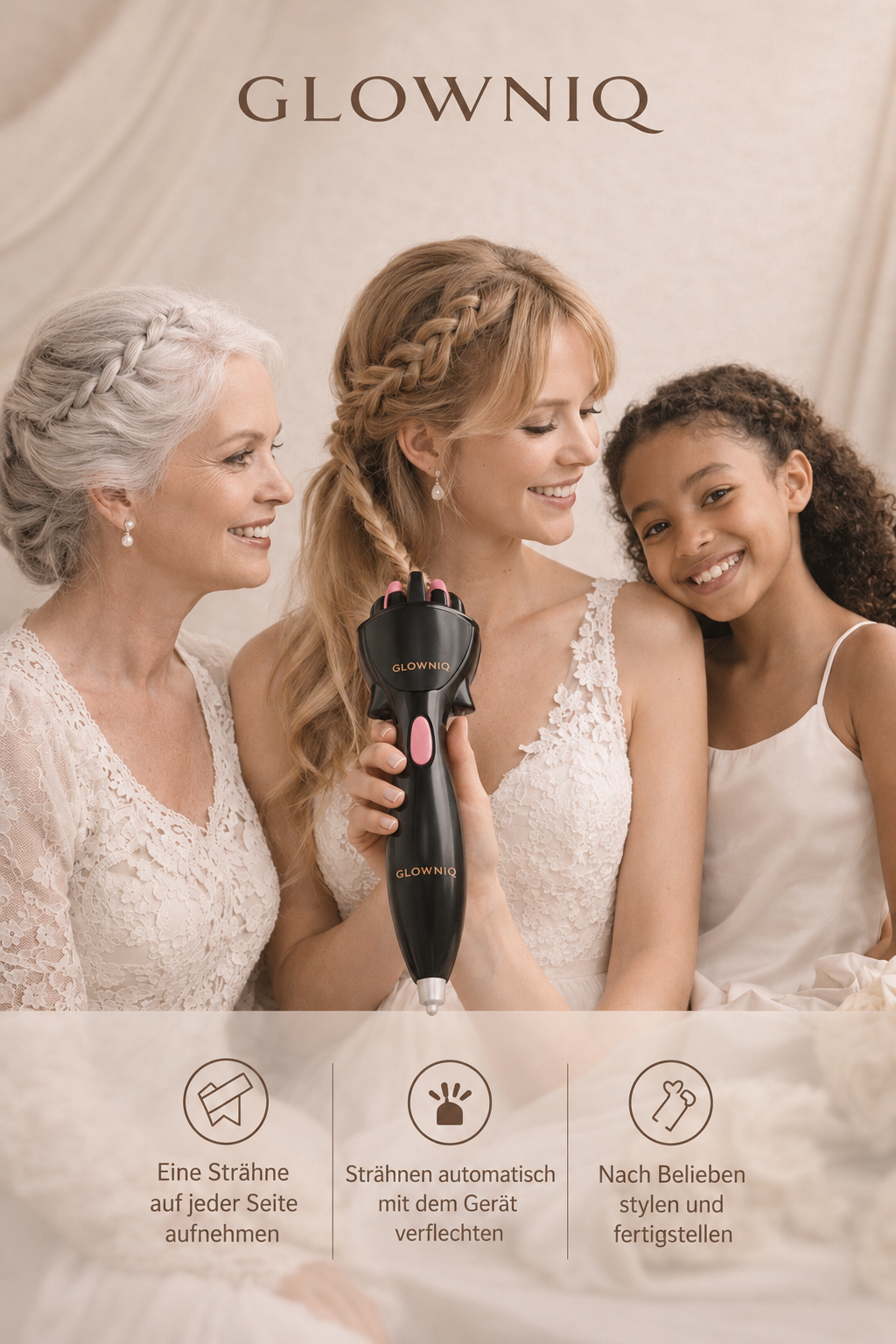 GLOWNIQ AutoBraid Styler