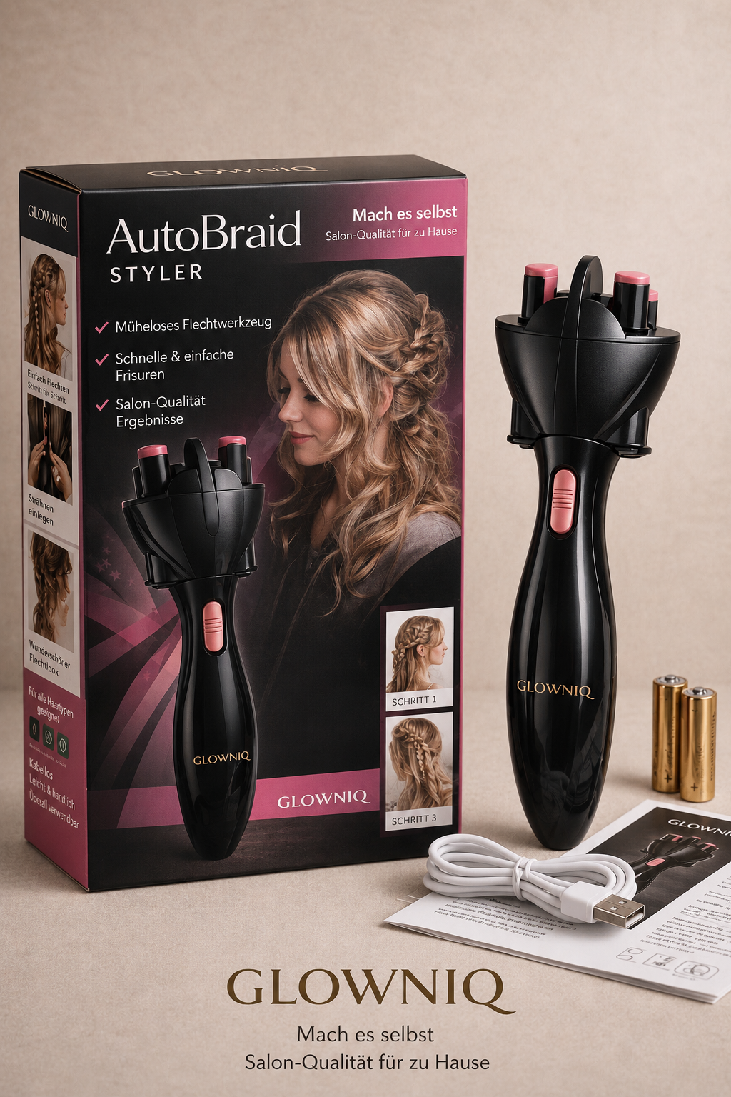 GLOWNIQ AutoBraid Styler
