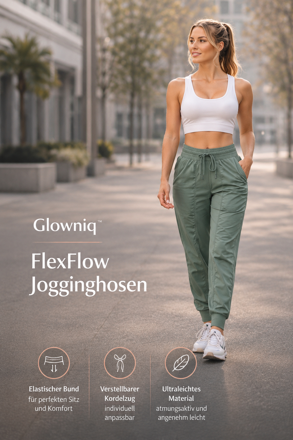 Glowniq™ FlexFlow Jogginghose