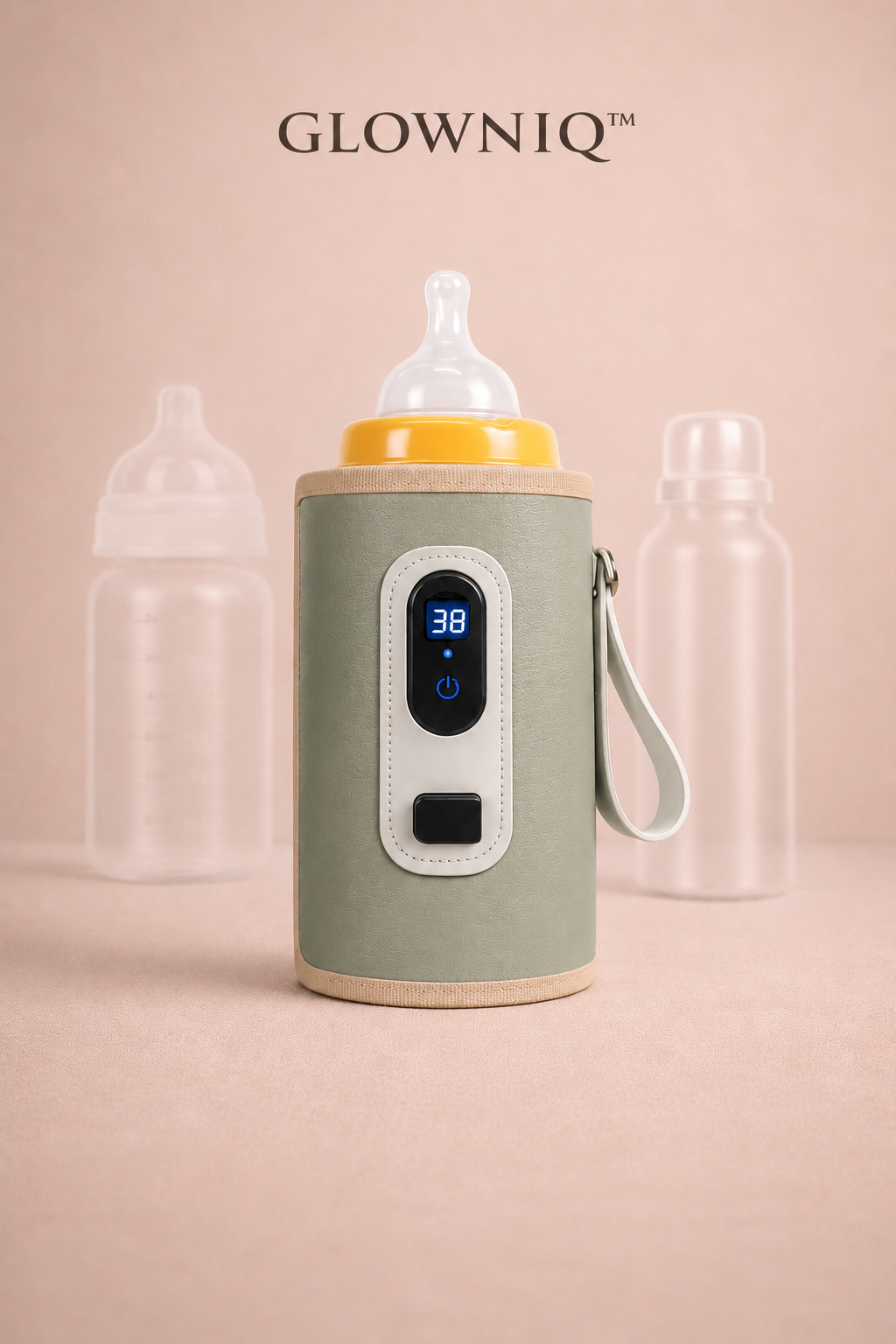 Glowniq™ WarmNest Smart Portable Bottle Warmer