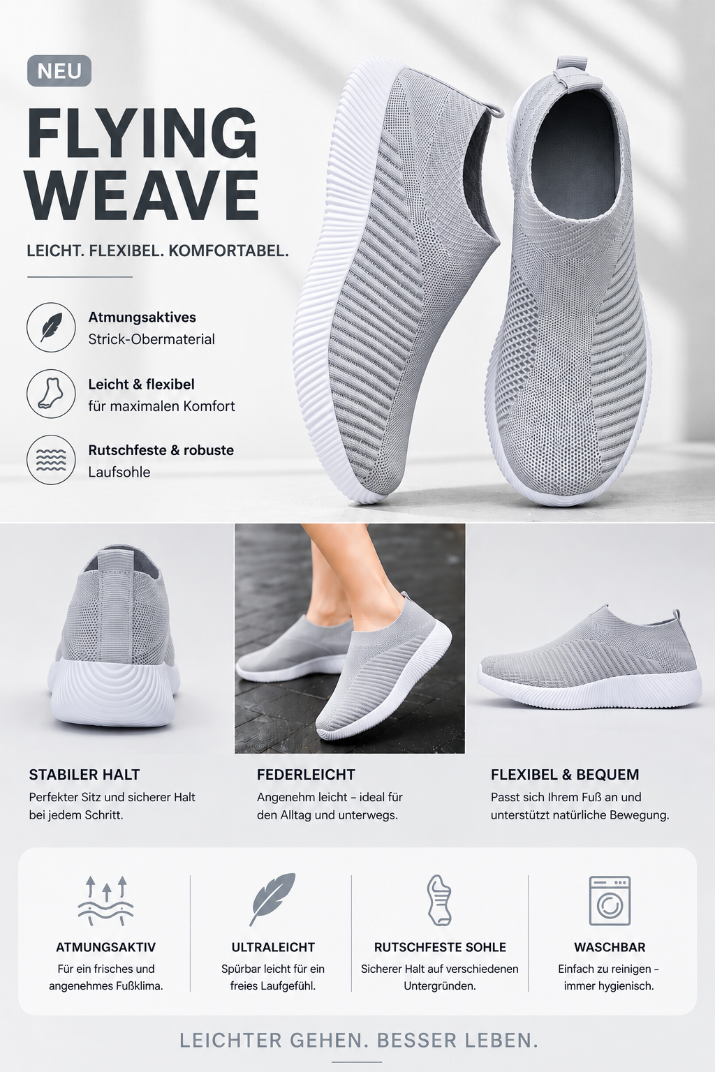 Glowniq™ AeroStride Everyday Sneakers