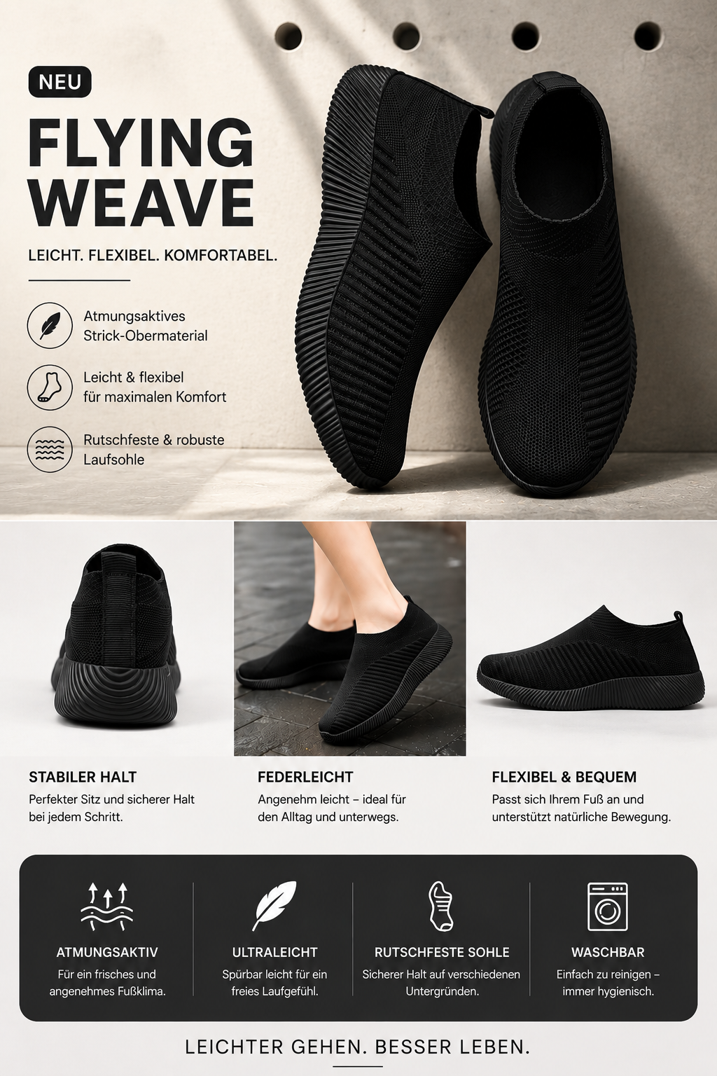 Glowniq™ AeroStride Everyday Sneakers