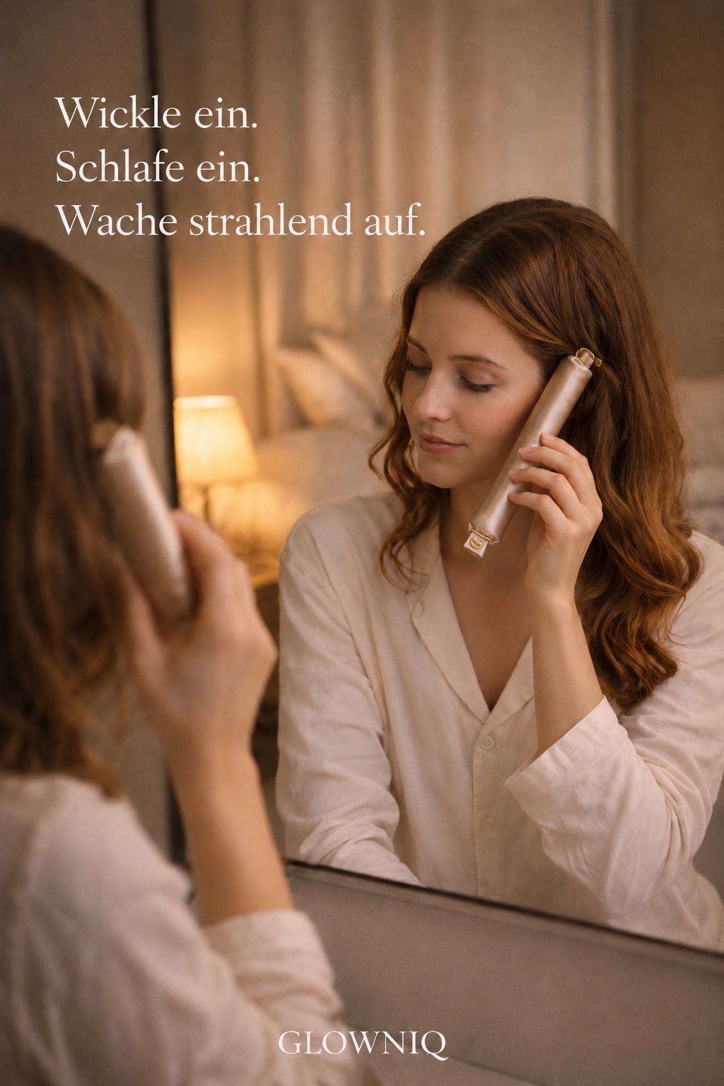 SilkWave™ Locken-Set ohne Hitze – Haarschonendes Styling über Nacht | Glowniq