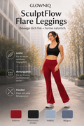 Glowniq™ CurveFlow Yoga-Hose mit Schlag