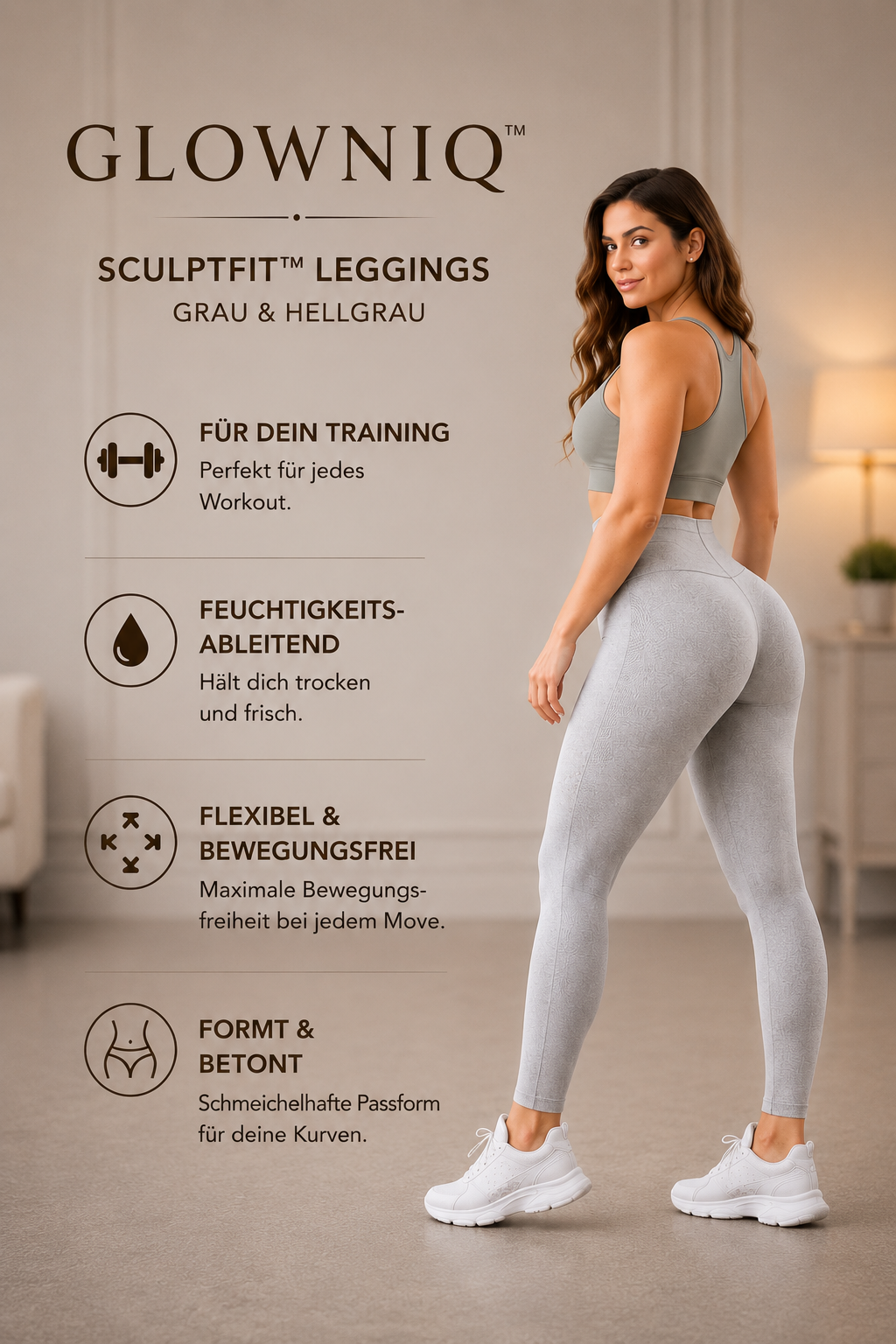 Glowniq SculptFit™ Nahtlose Leggings