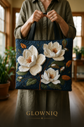 GLOWNIQ Magnolia Quilted Tote