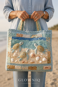 GLOWNIQ OceanBloom Tote Bag
