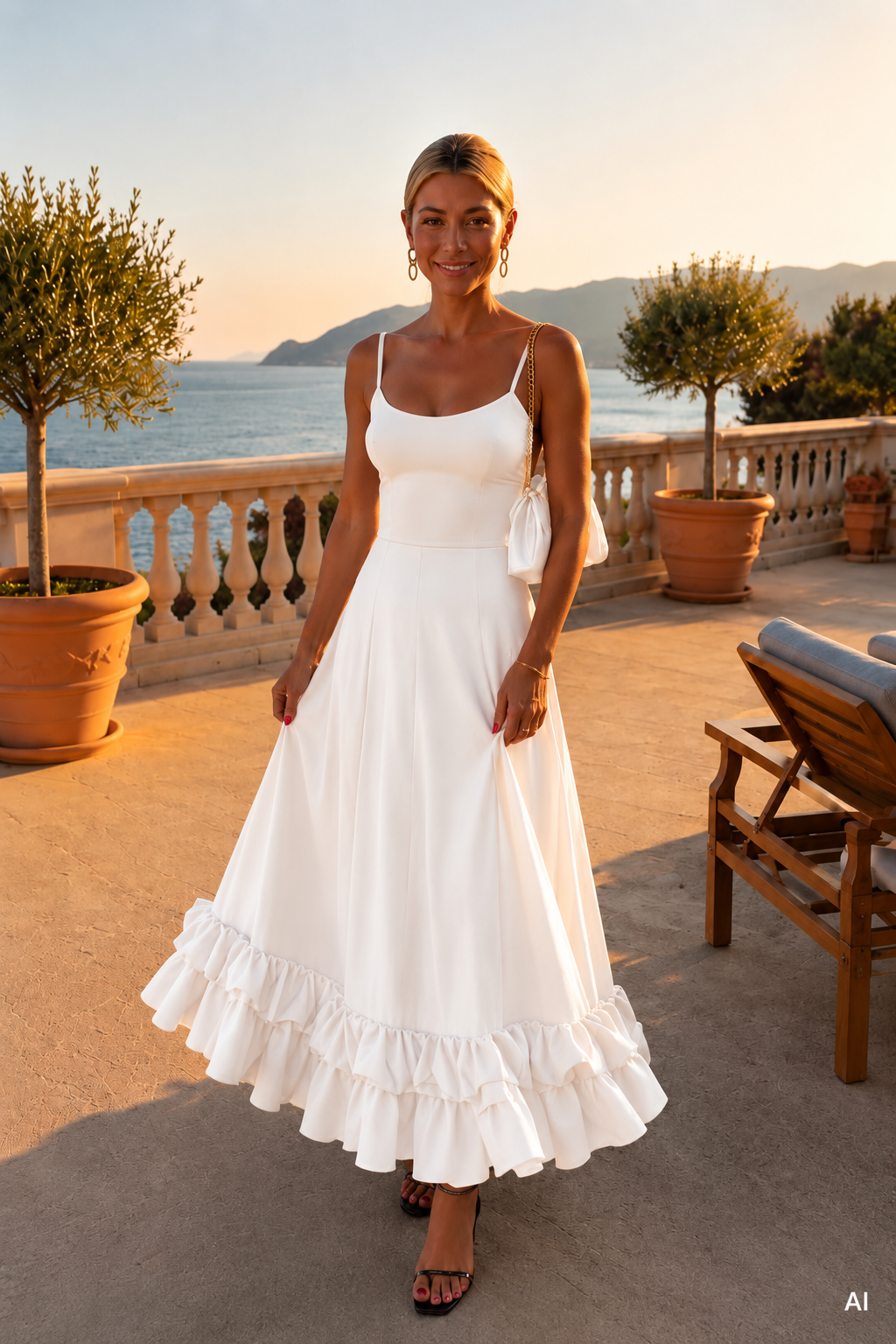 GLOWNIQ Ariana Elegant Maxi Dress
